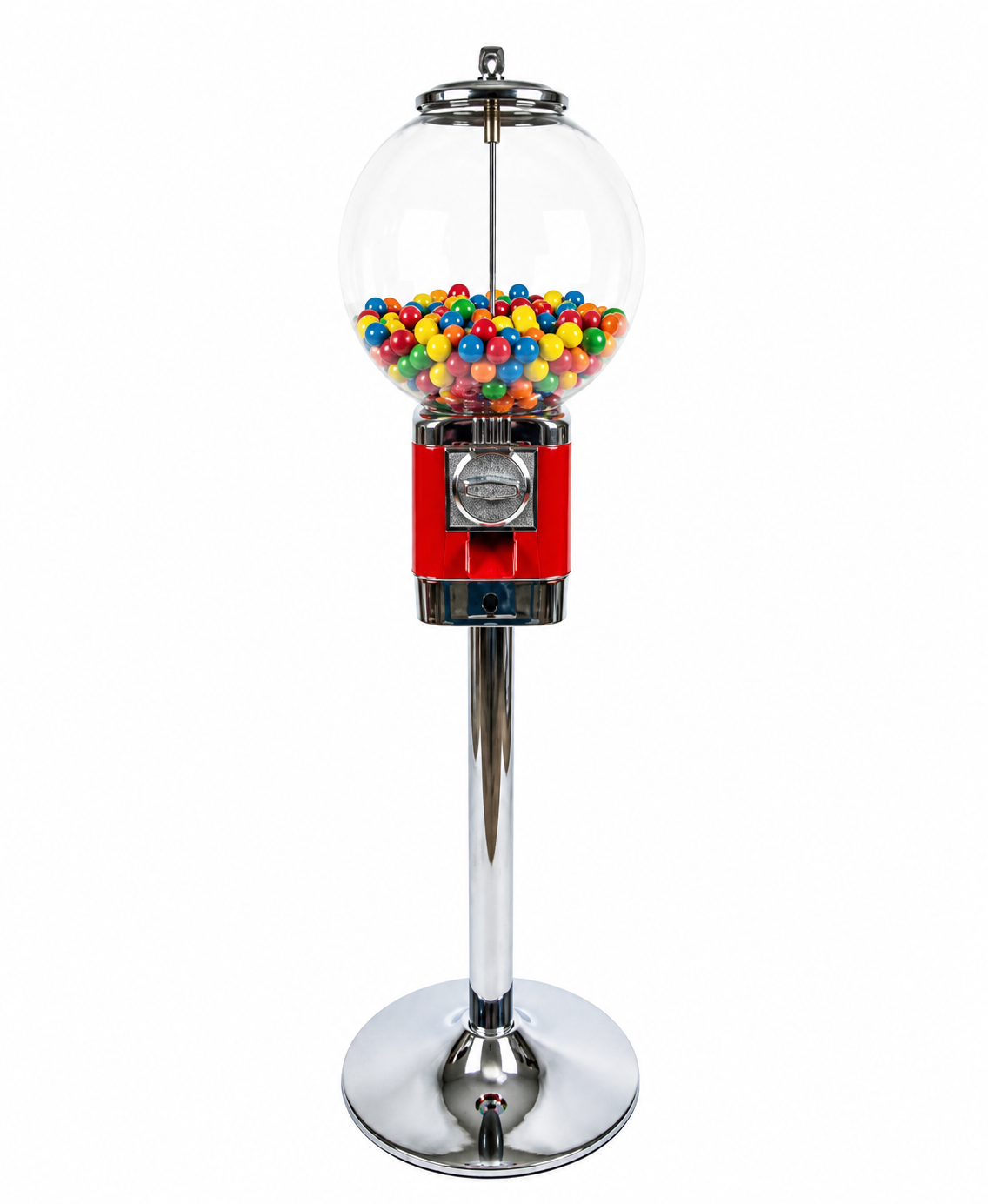 195-Esfera Con Base Cromada