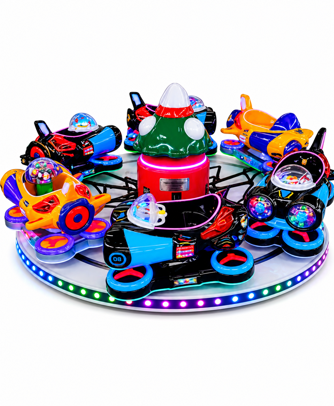 167-Carrusel X 5 Kiddies Sin Plataforma